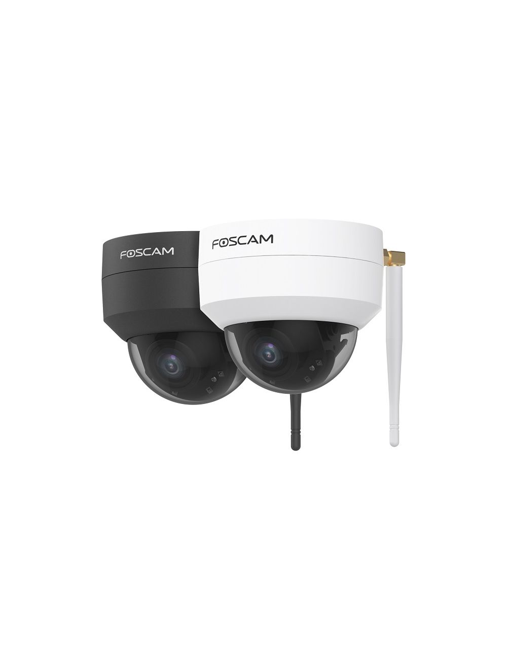 FOSCAM D4Z 4 MP Dual-Band WLAN PTZ Dome Überwachungskameram 4x optischer ZOOM 