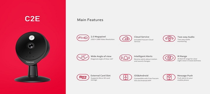 Foscam c2e deals